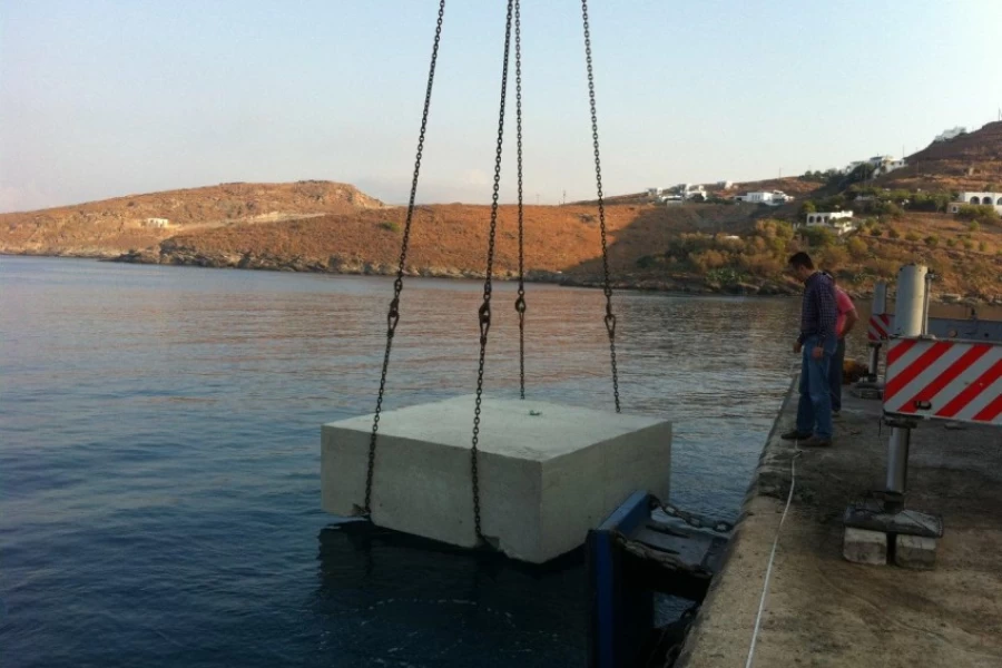 REPAIR OF THE PORT OF MERIHA IN KYTHNOS ISLAND